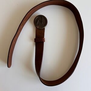 Unisex BUFFALO HIDE leather belt.🦬